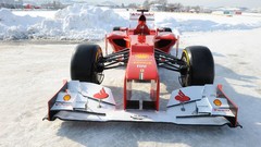 Snow winter Ferrari vehicles Scuderia Ferrari formula one