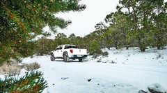 Snow winter Ford Raptor