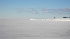 Snow winter glacier Antarctica