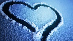 Snow winter love cold Hearts