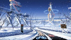 Snow winter mirai millenium scenic Culture Japan