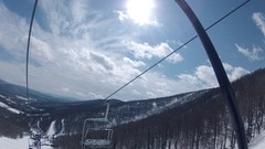 Snow winter Mountains Skiing snow landscapes chairlift