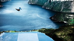 Snow winter Mountains Sports Snowboarding