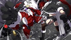 Snow winter night weapons Guns Christmas brown costume santa 