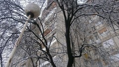 Snow winter serbia buildings