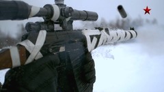Snow winter Stars Army military Russia bullets snipers Rifles 