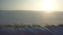 Snow winter sun trains