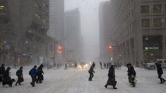 Snow winter urban citylife