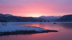 Snow winter water Mountains