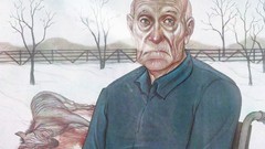 Snow winter white old man revival comics