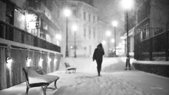 Snow winter woman romania models