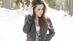 Snow woman brunettes teen amateurs