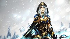 Snow woman game blizzard arrows bows League of Legends video 