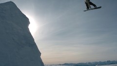 Snowboarding snow landscapes