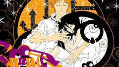 Snowflakes Anime arrows bleach kurosaki ichigo kuchiki rukia 