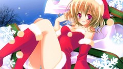 Snowflakes blondes Christmas outfits