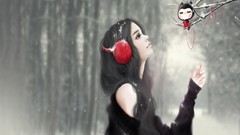 Snowflakes fantasy snow winter forests