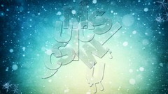 Snowflakes snow winter Music design musical