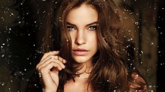 Snowflakes woman faces hungary models barbara palvin