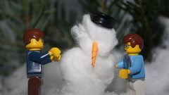 Snowmen Legos