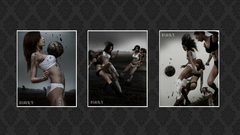 Soccer dirt mud bikini