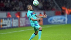 Soccer FC Barcelona Dani Alves football ball