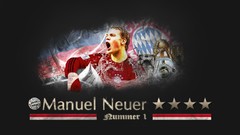 Soccer goalkeeper bayern Manuel Neuer
