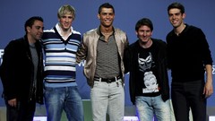 Soccer kaka lionel messi