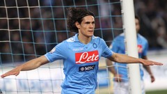 Soccer Napoli Cavani