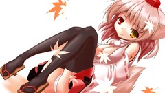 Socks blush anime girls touhou animal ears inubashiri momiji 