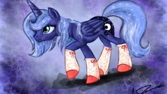 Socks my little pony Princess Luna