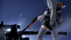 Soft shading binoculars Anime