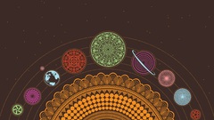 Solar system planets Earth