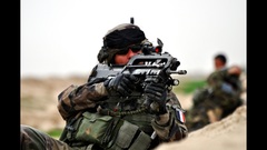 Soldiers Afghanistan Famas French
