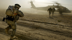 Soldiers Aircraft Army military