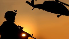 Soldiers Aircraft Army military