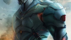 Soldiers armor artwork futuristic