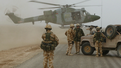 Soldiers Army Helicopters vehicles