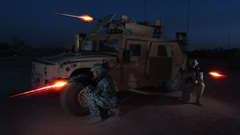 Soldiers Army Humvee