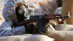 Soldiers Army military gas