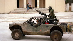 Soldiers Army vehicles