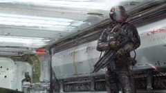 Soldiers artwork futuristic