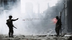 Soldiers battlefield Guns battles