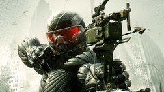 Soldiers crysis video games futuristic bow (weapon)