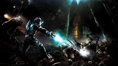 Soldiers dead space