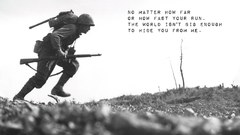 Soldiers death Quotes grayscale