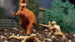 Soldiers Dinosaurs toys (children)