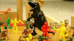 Soldiers Dinosaurs toys (children)
