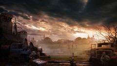 Soldiers fan art digital art fantasy art S.T.A.L.K.E.R.