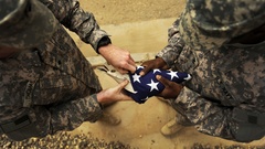 Soldiers Flags US Army